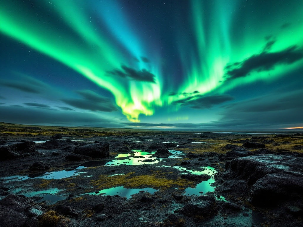 Icelandic Showers: Capturing the Magic with the Norrsken Umbrella
