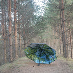 Forest Umbrella – Natural Elegance, Windproof & UPF50+.