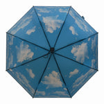 Sky Lake Umbrella – Serene, Windproof & UPF50+ Protection.
