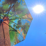 Paradise Umbrella – Tropical, Windproof & UPF50+ Protection.
