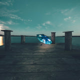 Sky Lake Umbrella – Serene, Windproof & UPF50+ Protection.