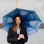 Sky Lake Umbrella – Serene, Windproof & UPF50+ Protection.