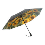 Sunflower Umbrella – Radiant, Windproof & UPF50+ Protection.