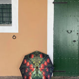 Tomato Umbrella – Vibrant Design, Windproof & UPF50+ Protection.