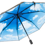Sky Lake Umbrella – Serene, Windproof & UPF50+ Protection.