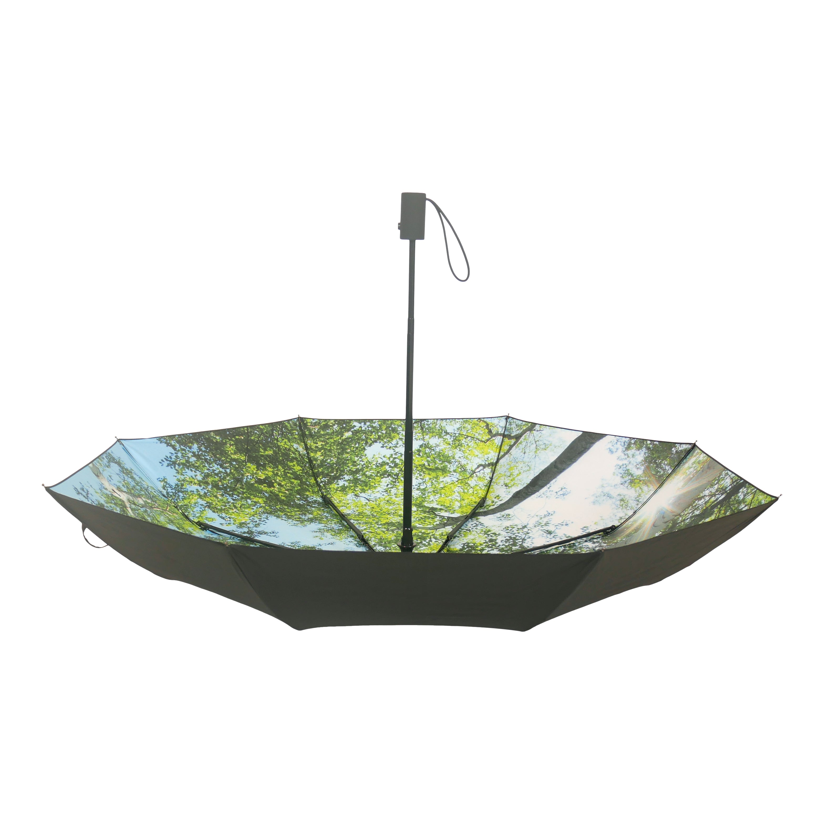 Forest Umbrella – Natural Elegance, Windproof & UPF50+.