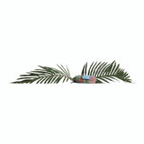 Paradise Umbrella – Tropical, Windproof & UPF50+ Protection.