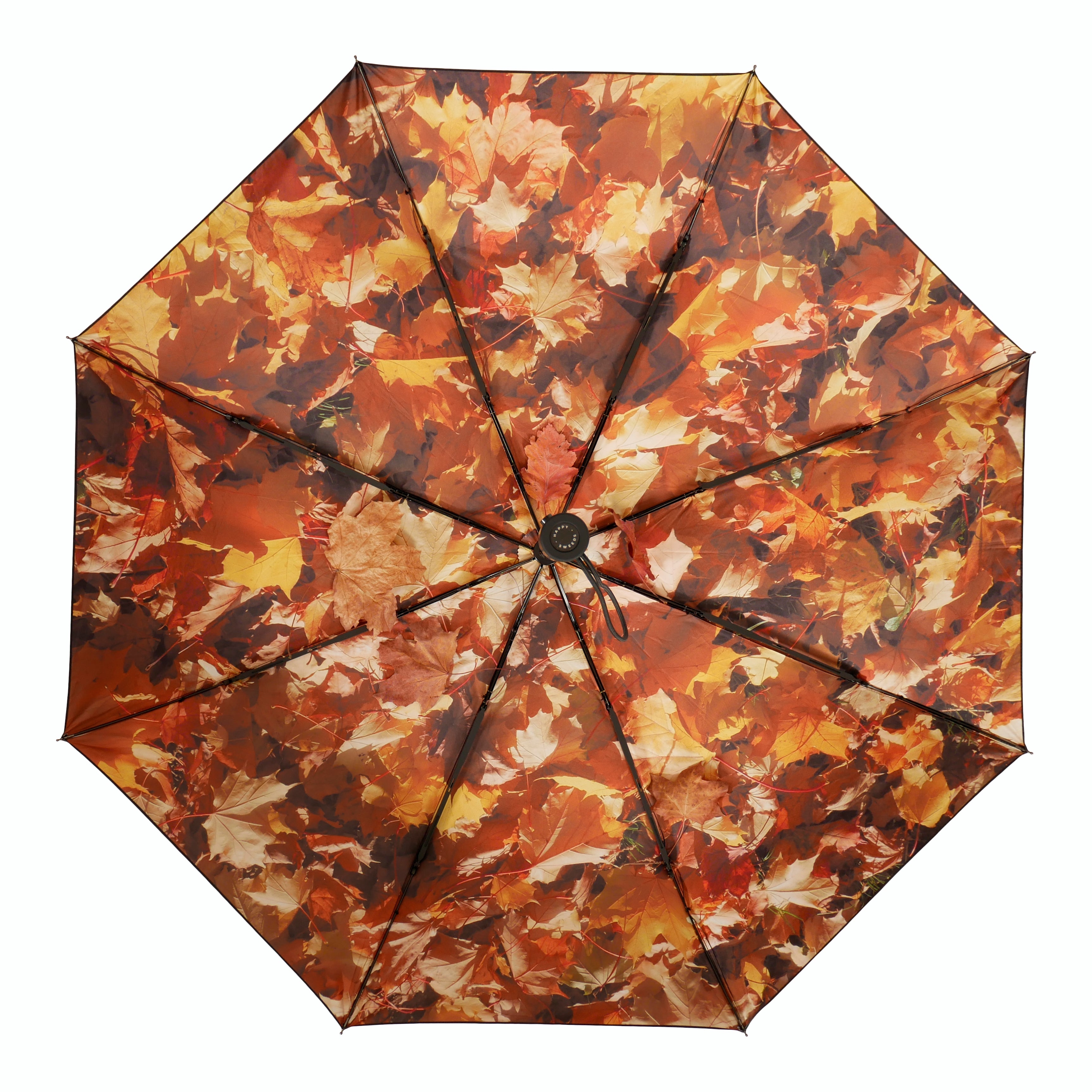 Höst Umbrella – Autumn Charm, Windproof & UPF50+ Protection.