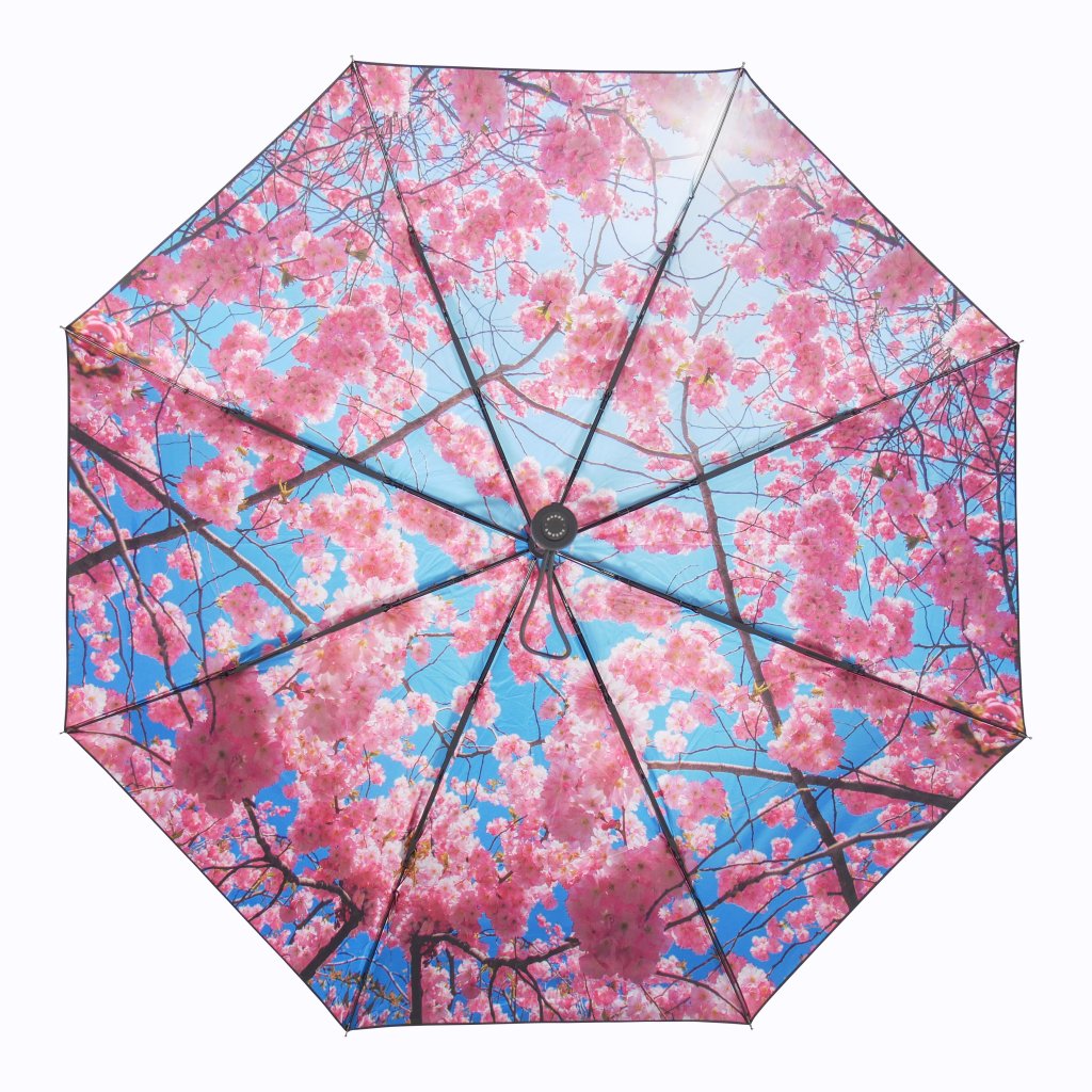 Cherry Blossom Umbrella – Elegance, Windproof & UPF50+.