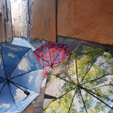 Forest Umbrella – Natural Elegance, Windproof & UPF50+.