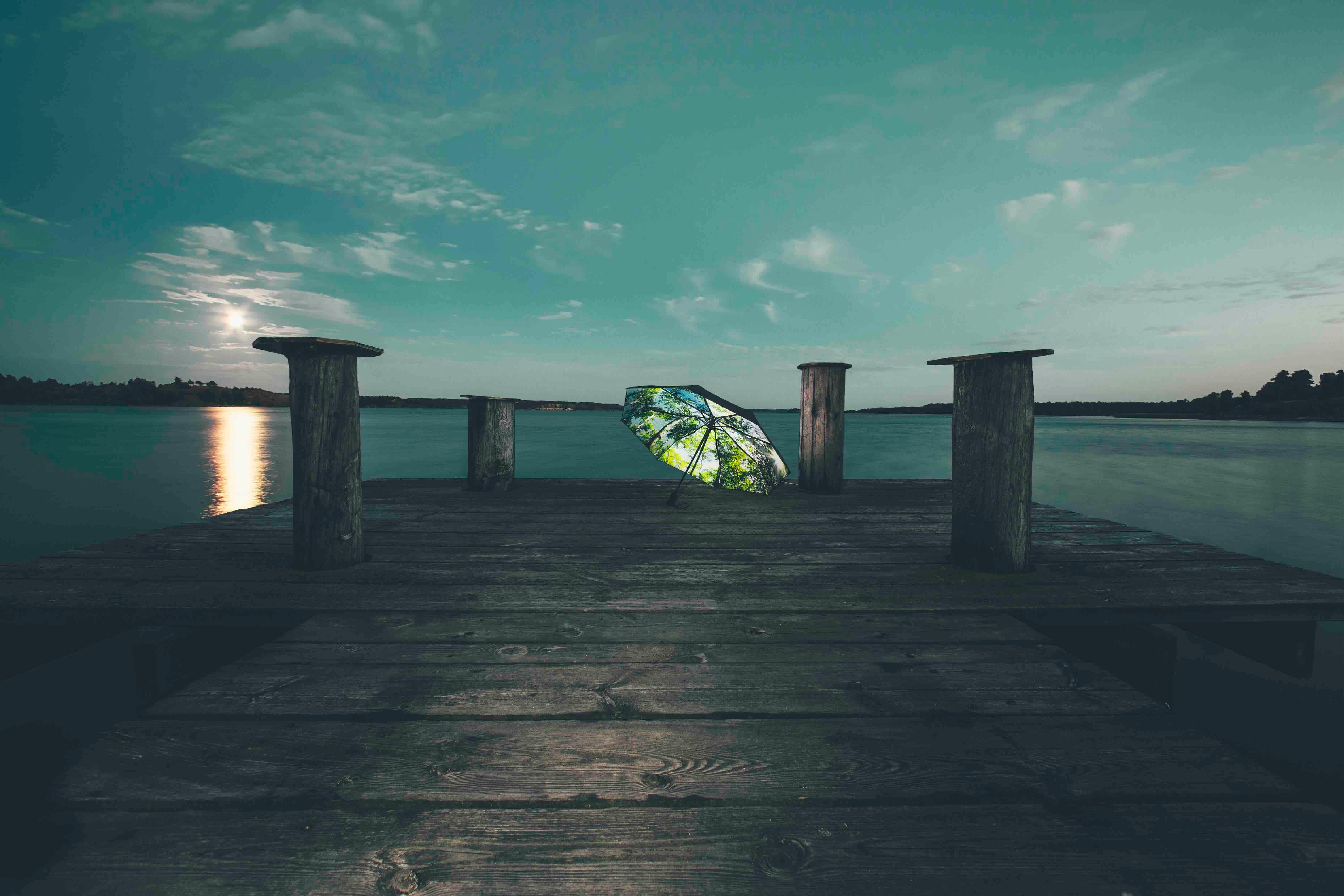 Sky Lake clodu umbrella by HAPPYSWEEDS