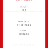 Gift card